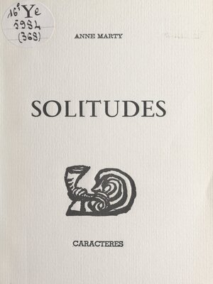 cover image of Solitudes